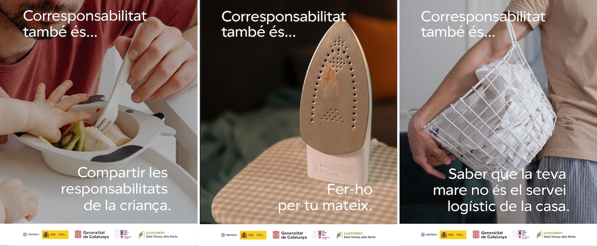 Sant Vicenç dels Horts farà tallers sobre masculinitats igualitàries i una campanya sobre corresponsabilitat
