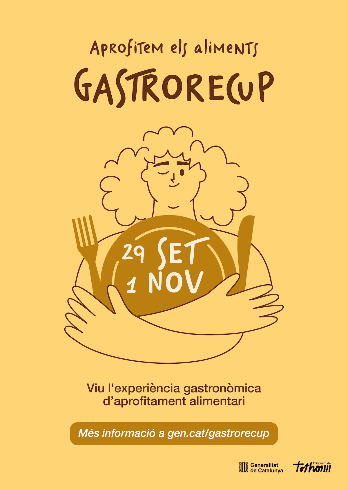 Cal Sagristà participa al Gastrorecup amb un menú elaborat amb aliments recuperats